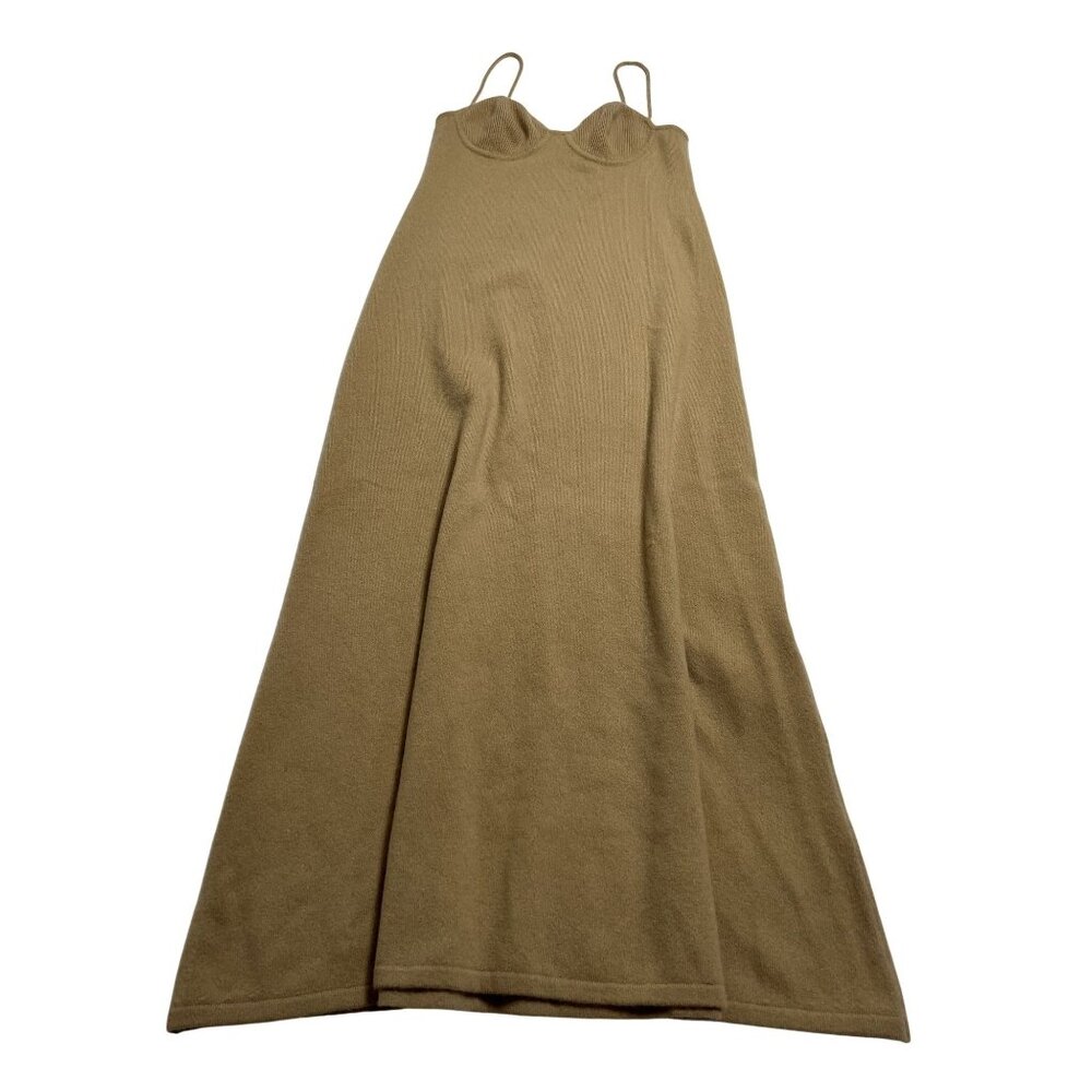 Lisa Yang Ally Cashmere Dress in Latte